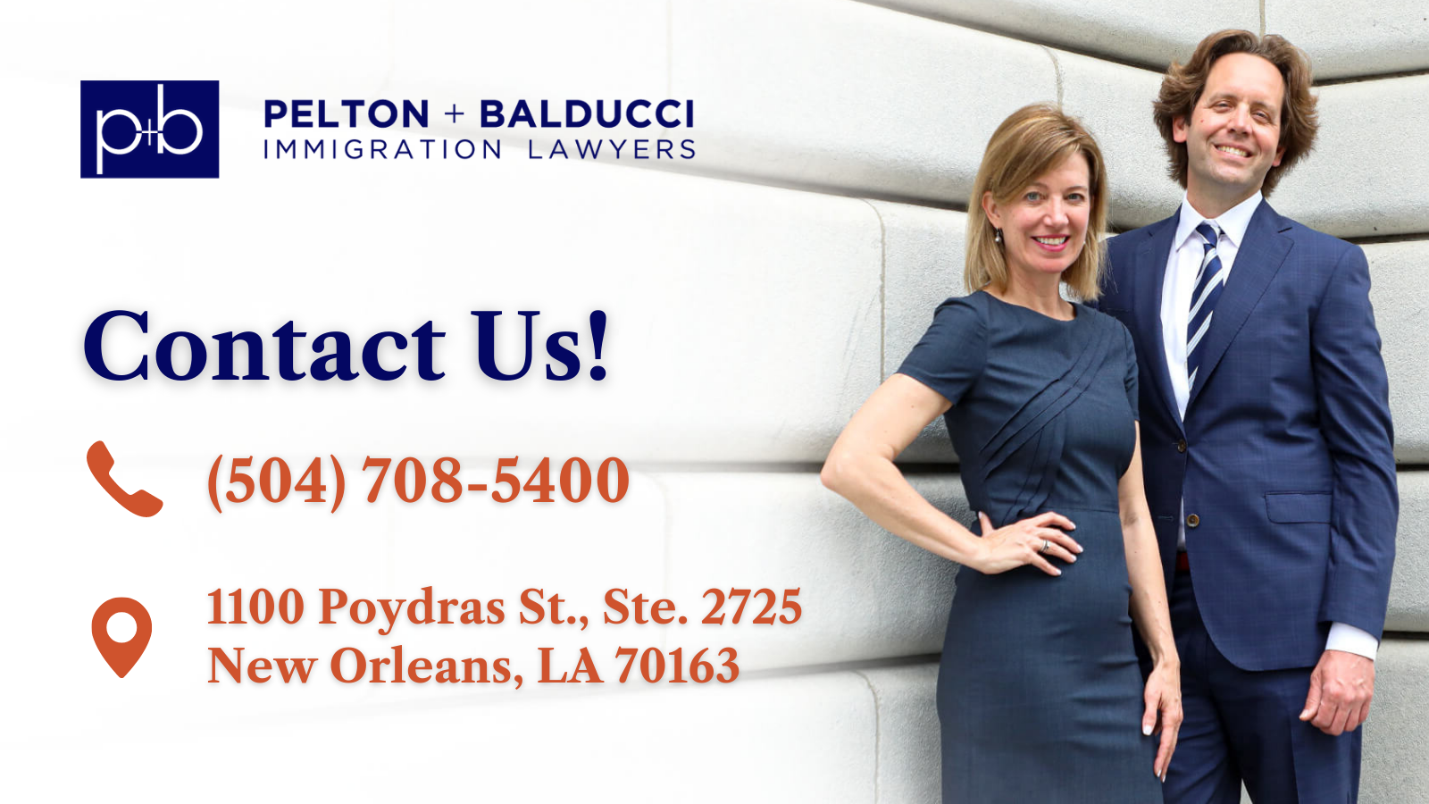 Contact New Orleans Immigration Lawyers - Pelton Balducci