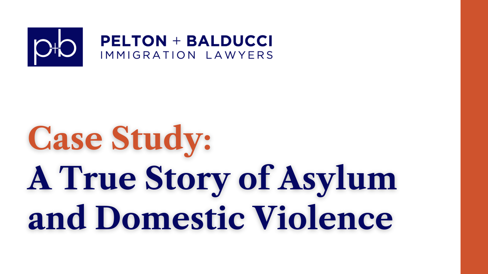 Asylum and Domestic Violence - New Orleans Immigration Lawyers - Pelton Balducci